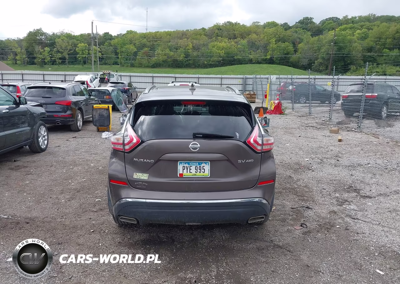 2017 Nissan Murano Sv VIN:5N1AZ2MHXHN113258 - 16