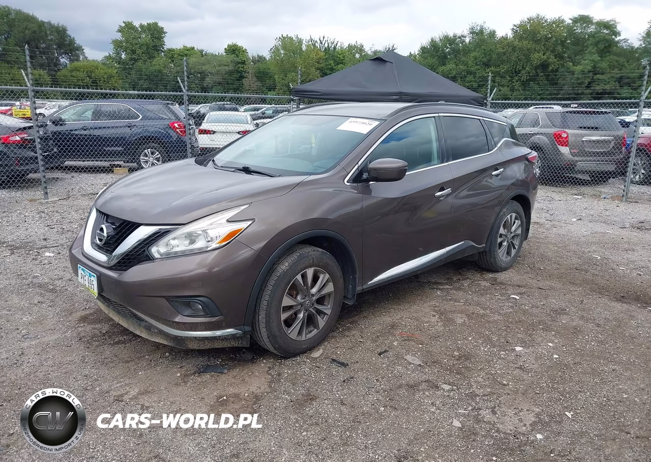 2017 Nissan Murano Sv VIN:5N1AZ2MHXHN113258 - 2
