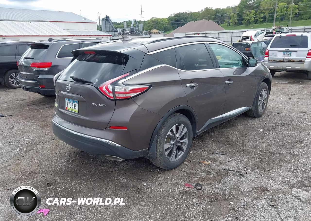 2017 Nissan Murano Sv VIN:5N1AZ2MHXHN113258 - 4
