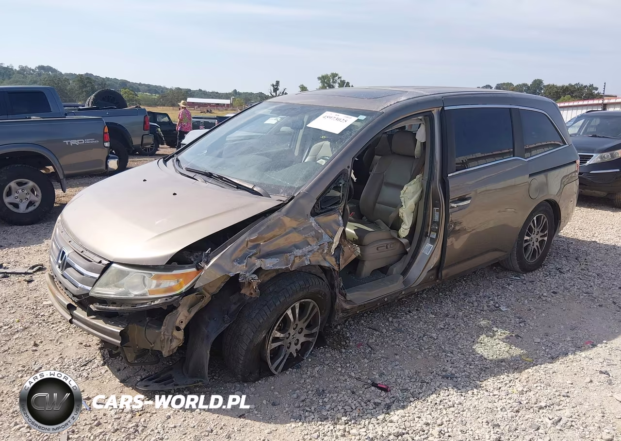 2013 Honda Odyssey Ex-L VIN:5FNRL5H63DB015684 - 2