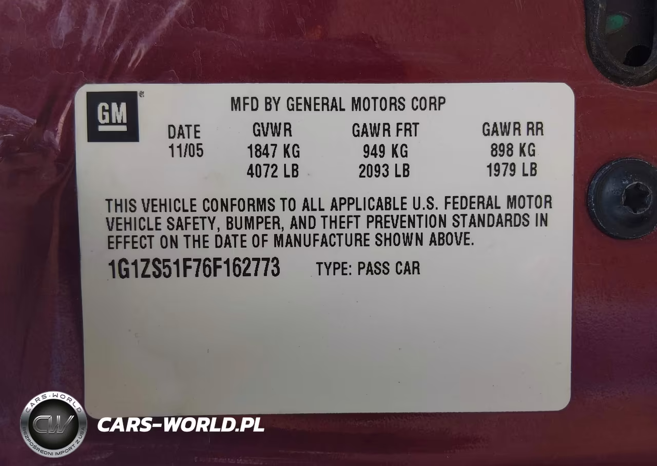 2006 Chevrolet Malibu Ls VIN:1G1ZS51F76F162773 - 9