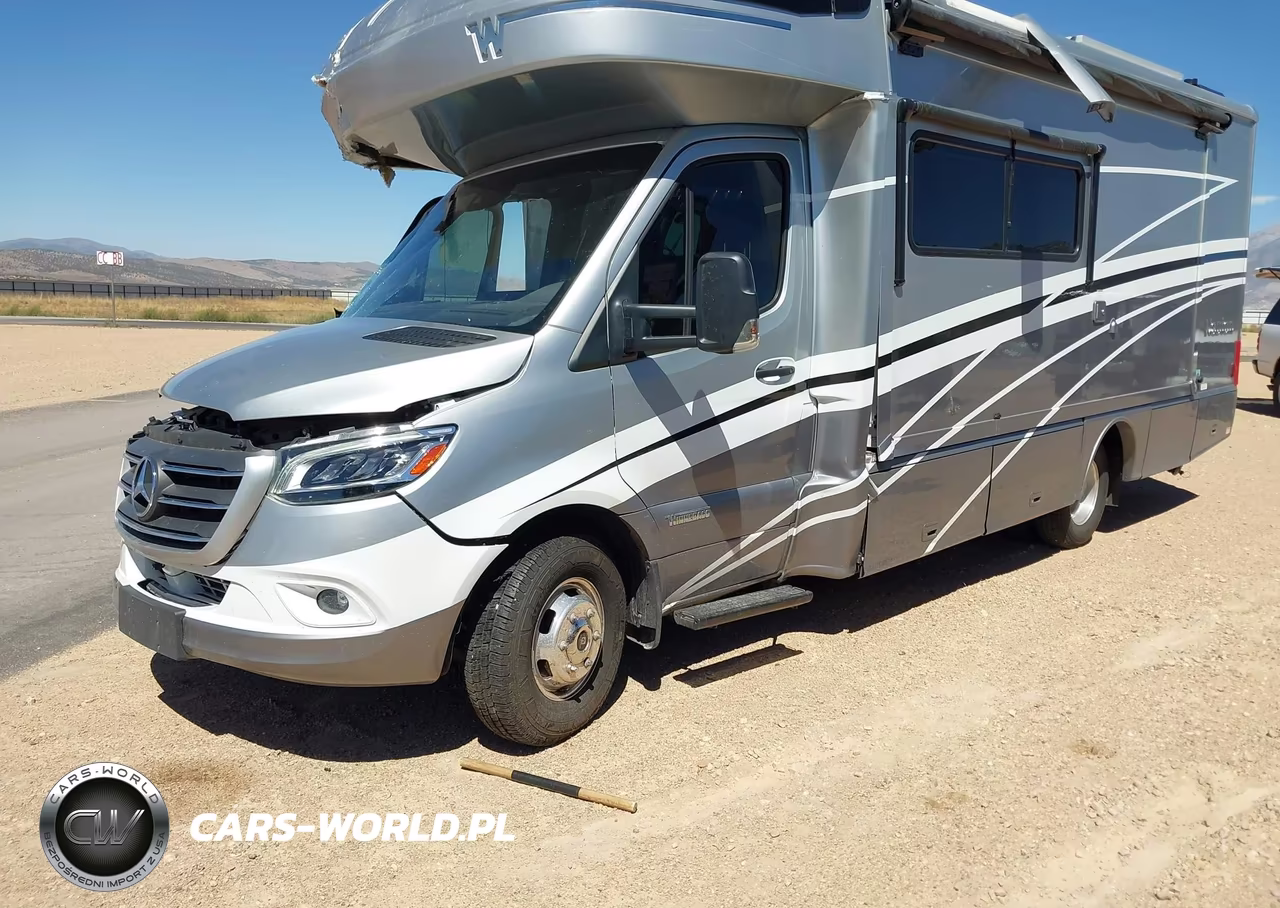 2019 Mercedes-Benz Sprinter 4500 Standard Roof V6 VIN:WDAPF4CD1KN013562 - 2