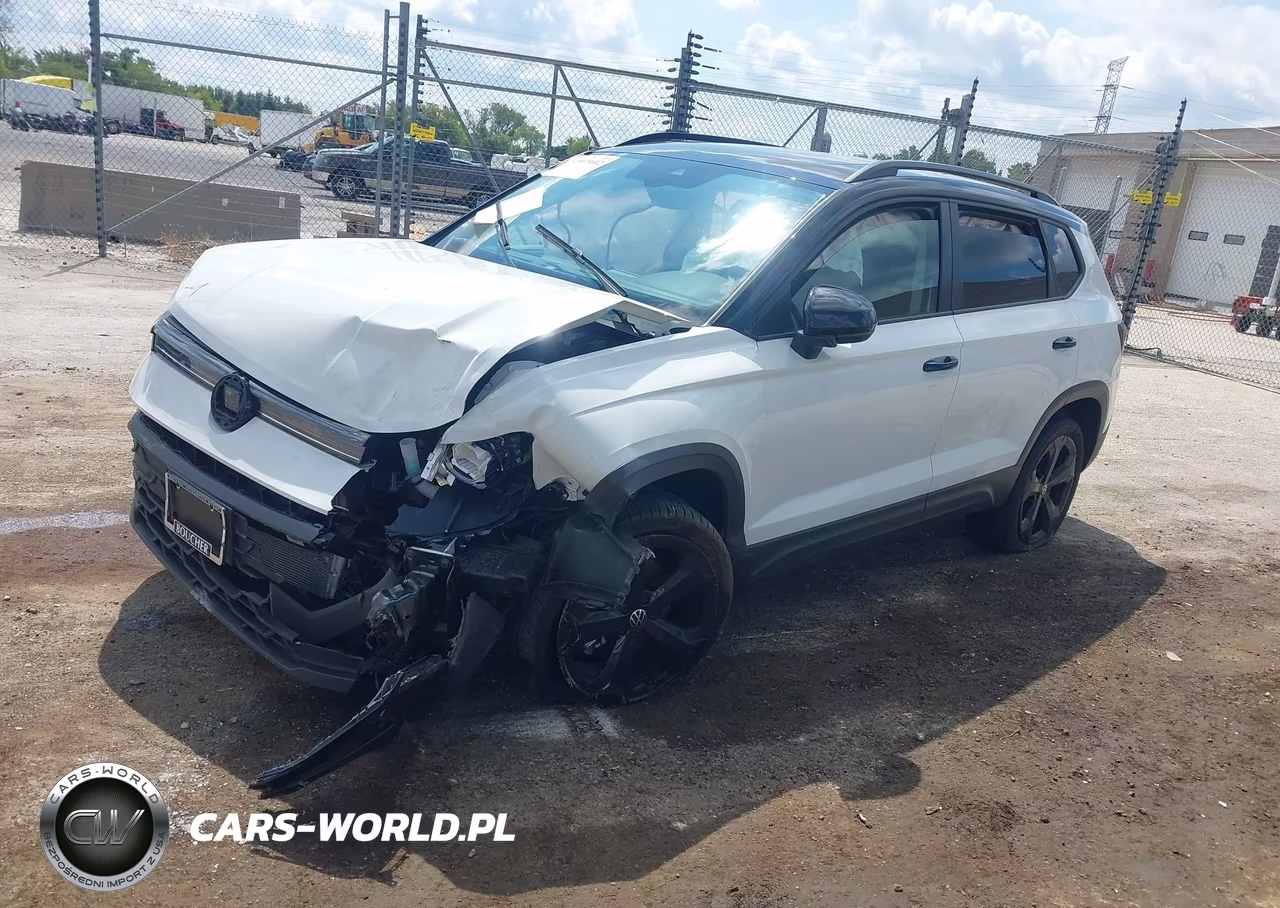 2025 Volkswagen Taos 1.5T Se Black VIN:3VV2C7B23SM012412 - 2