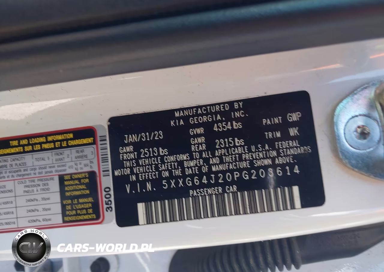 2023 Kia K5 Gt-Line VIN:5XXG64J20PG203614 - 9