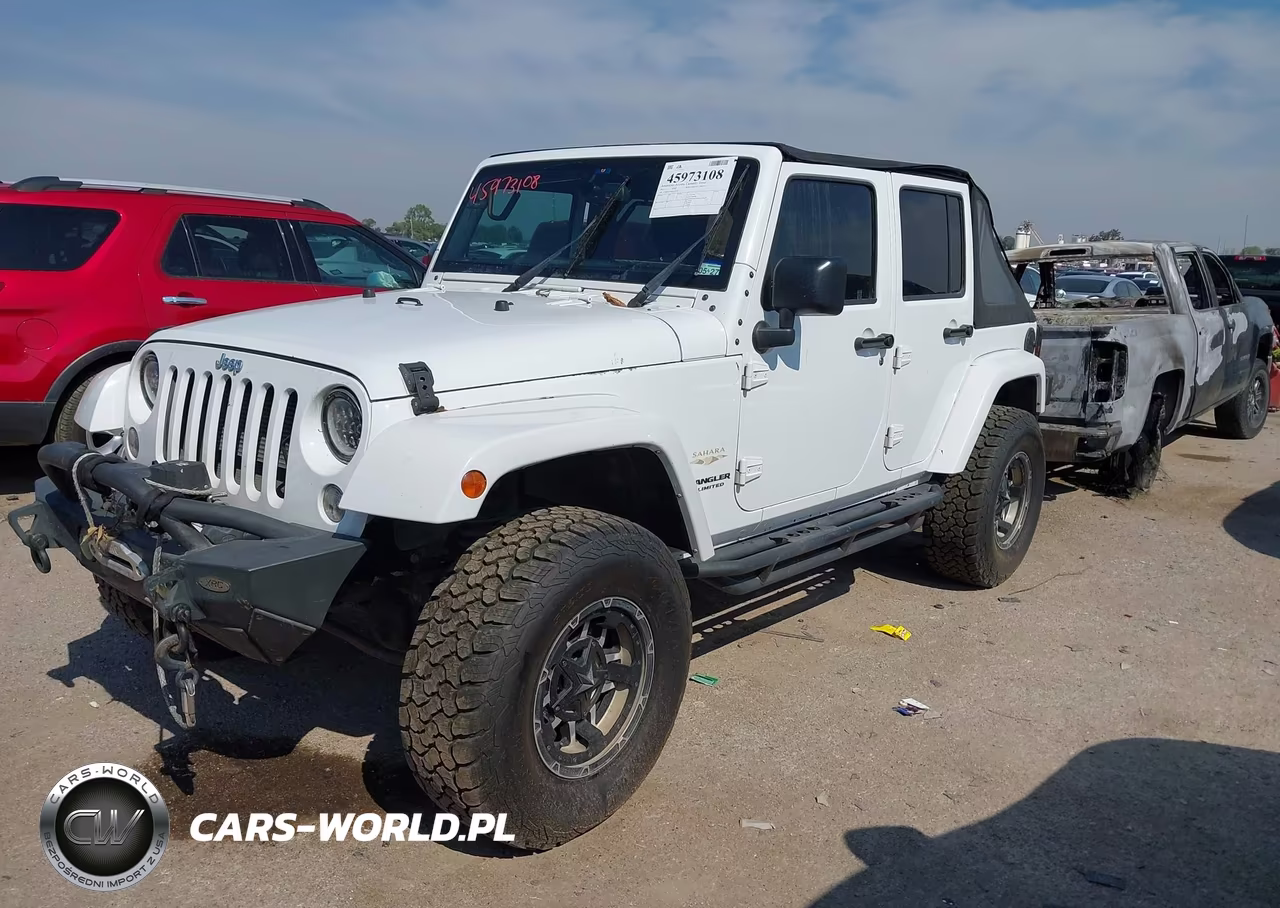 2015 Jeep Wrangler Unlimited Sahara VIN:1C4BJWEGXFL657393 - 2
