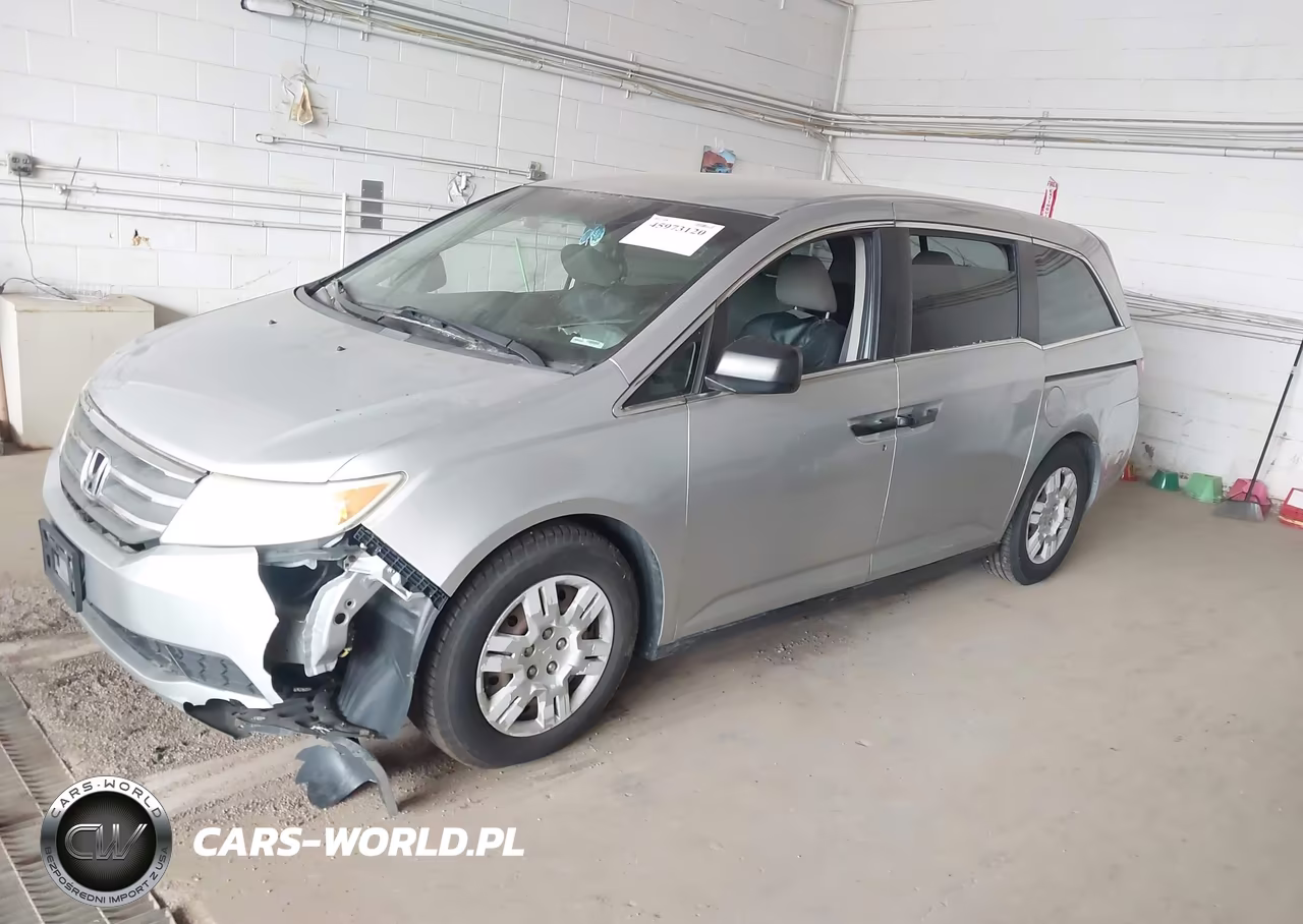 2013 Honda Odyssey Lx VIN:5FNRL5H26DB055660 - 2
