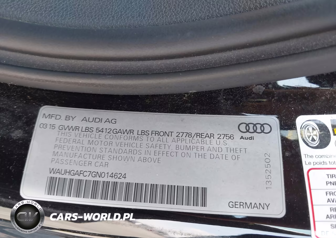 2016 Audi A6 3.0T Premium Plus VIN:WAUHGAFC7GN014624 - 9