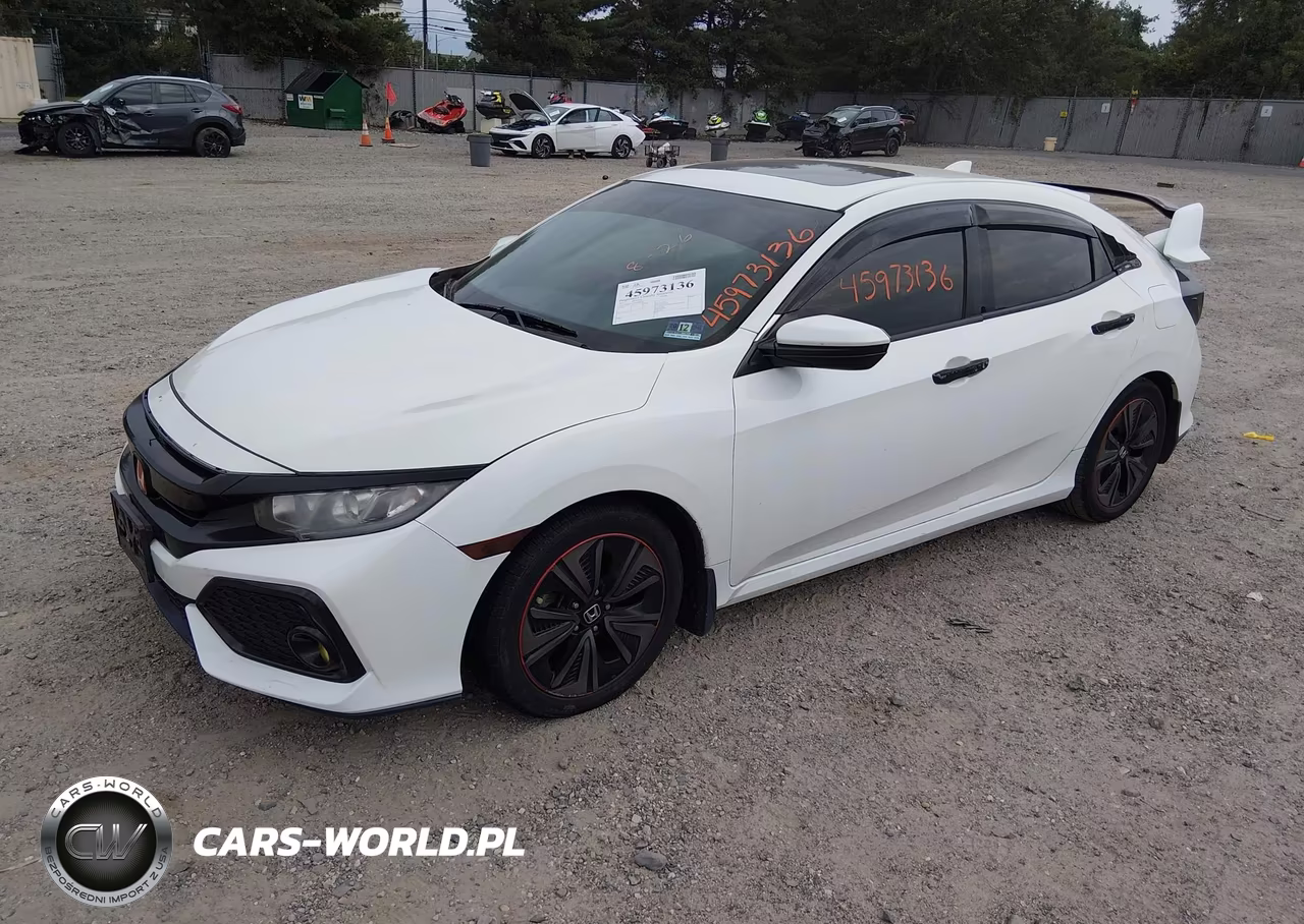 2017 Honda Civic Ex VIN:SHHFK7H54HU408283 - 2