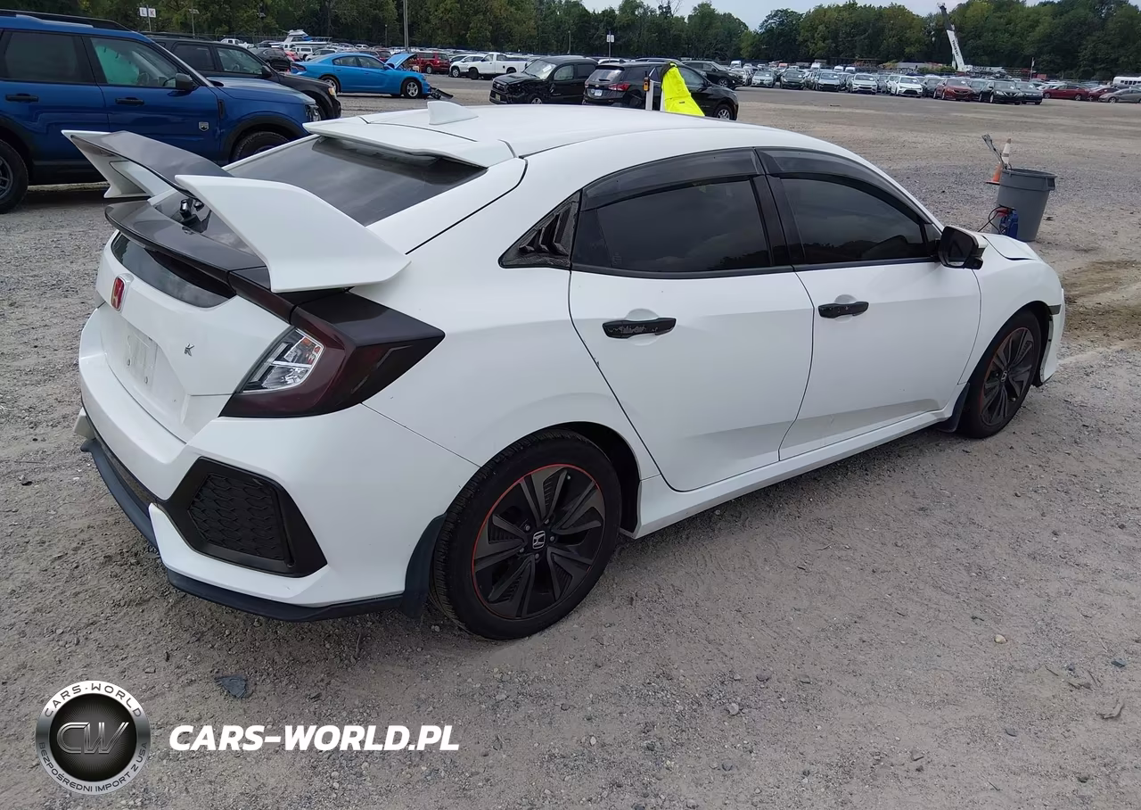 2017 Honda Civic Ex VIN:SHHFK7H54HU408283 - 4