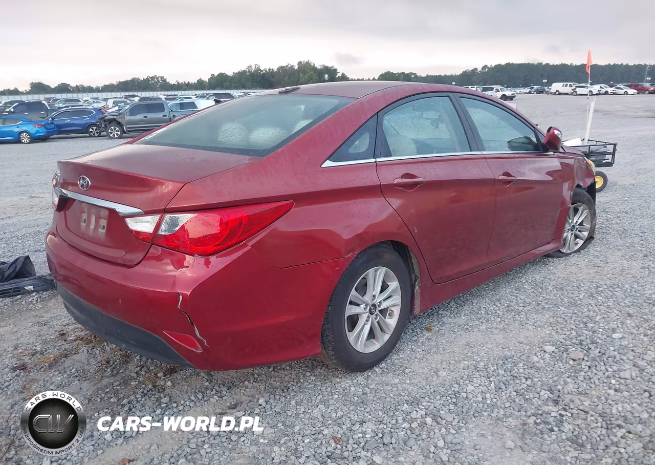 2014 Hyundai Sonata Gls VIN:5NPEB4AC3EH882422 - 4