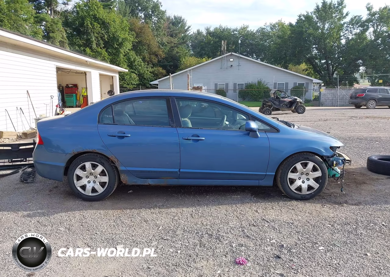 2007 Honda Civic Lx VIN:1HGFA165X7L142401 - 14