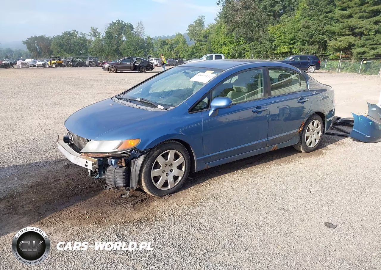 2007 Honda Civic Lx VIN:1HGFA165X7L142401 - 2