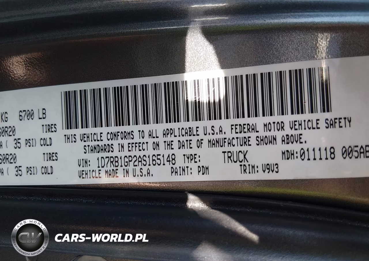 2010 Dodge Ram 1500 Slt-Sport-Trx VIN:1D7RB1GP2AS165148 - 9