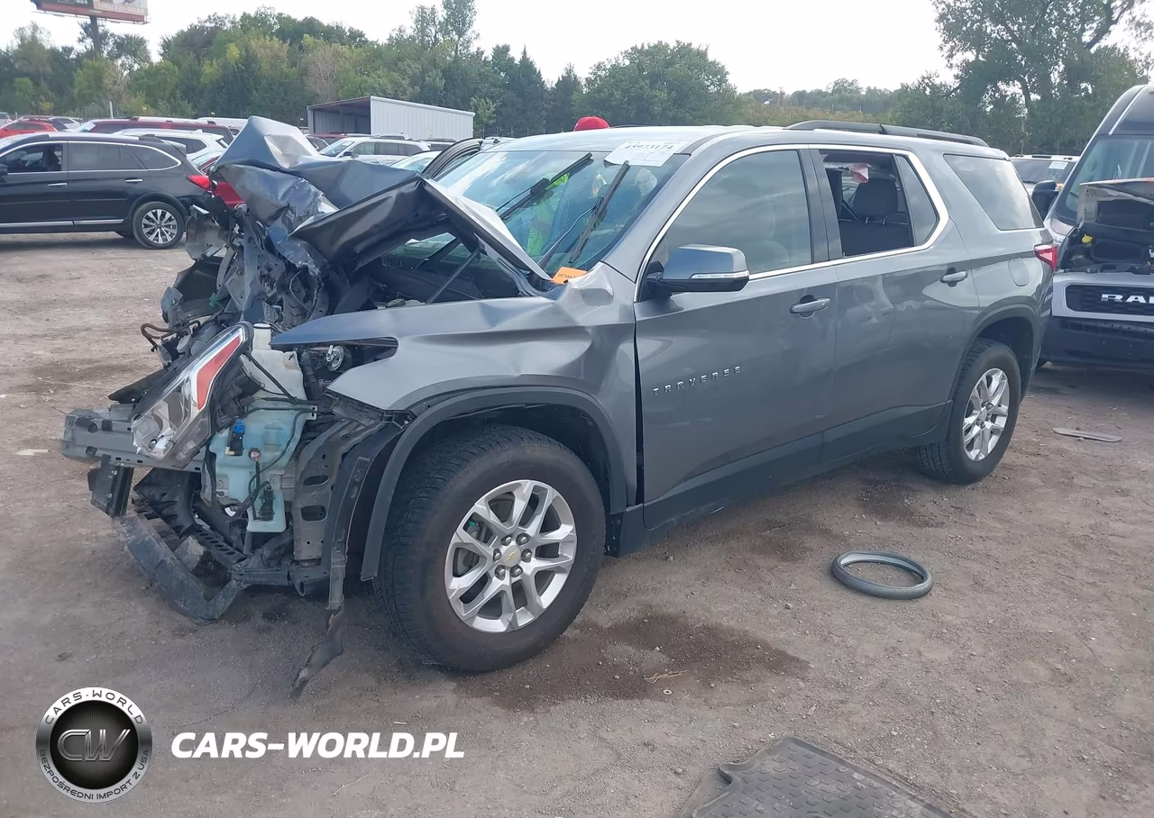 2020 Chevrolet Traverse Awd Lt Cloth VIN:1GNEVGKW7LJ144457 - 2