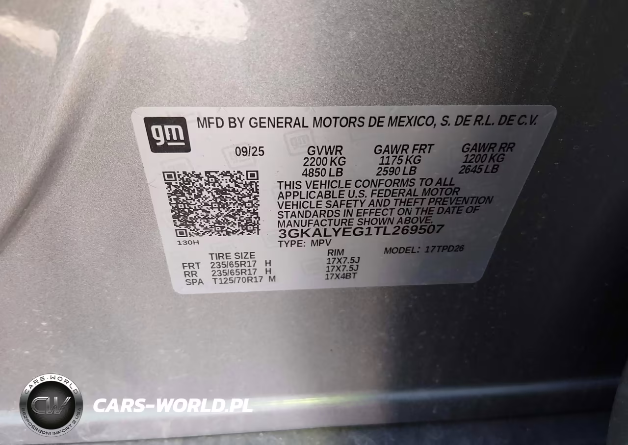 2026 GMC Terrain Awd At4 VIN:3GKALYEG1TL269507 - 9