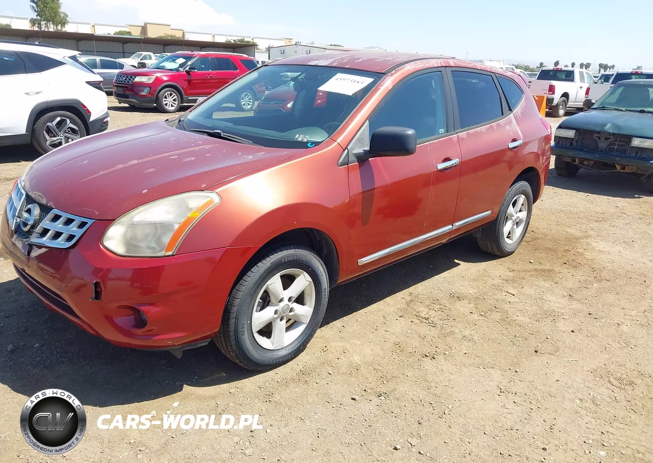 2013 Nissan Rogue S VIN:JN8AS5MT2DW543518 - 2