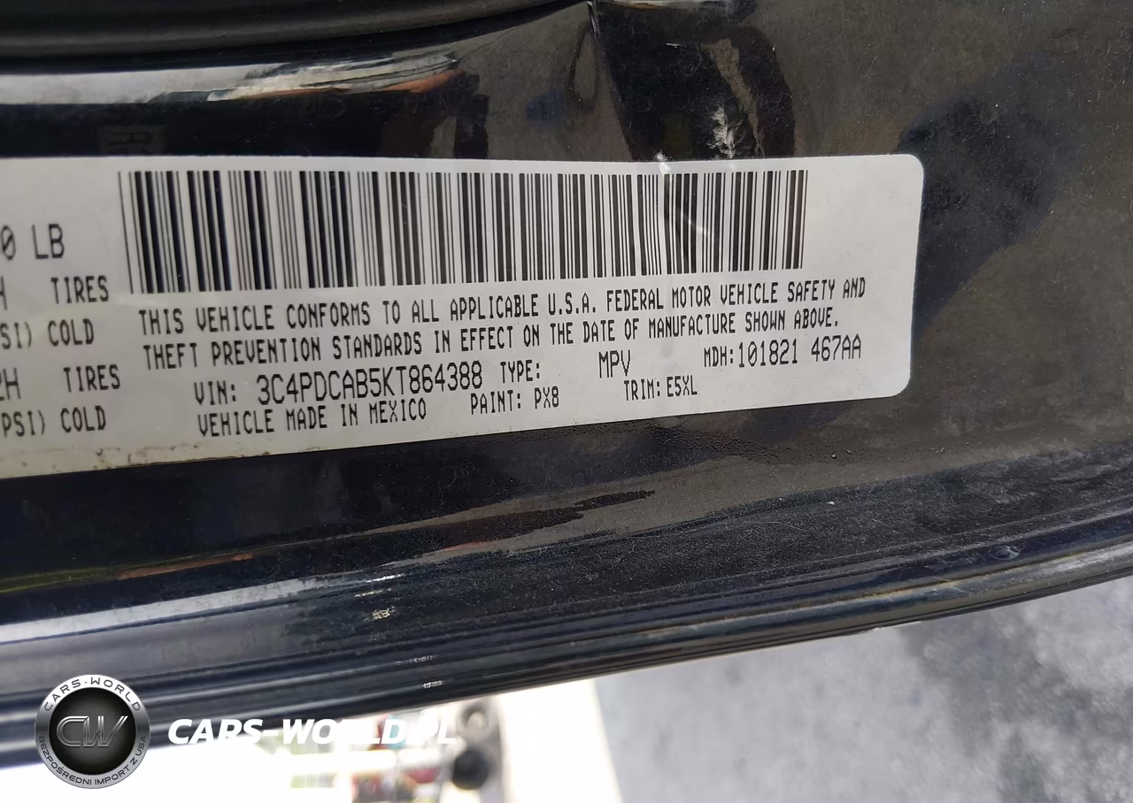 2019 Dodge Journey Se Value Package VIN:3C4PDCAB5KT864388 - 9