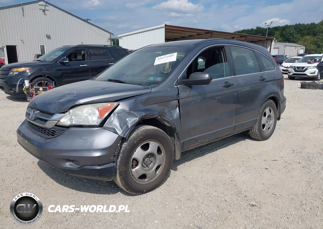 2010 Honda Cr-V Lx VIN:5J6RE4H35AL050224 - 2