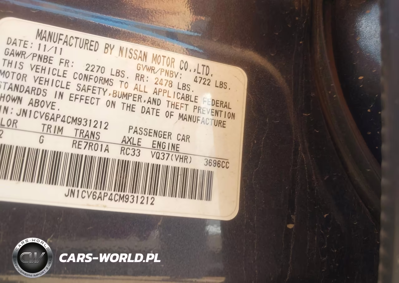 2012 Infiniti G37 Journey VIN:JN1CV6AP4CM931212 - 9