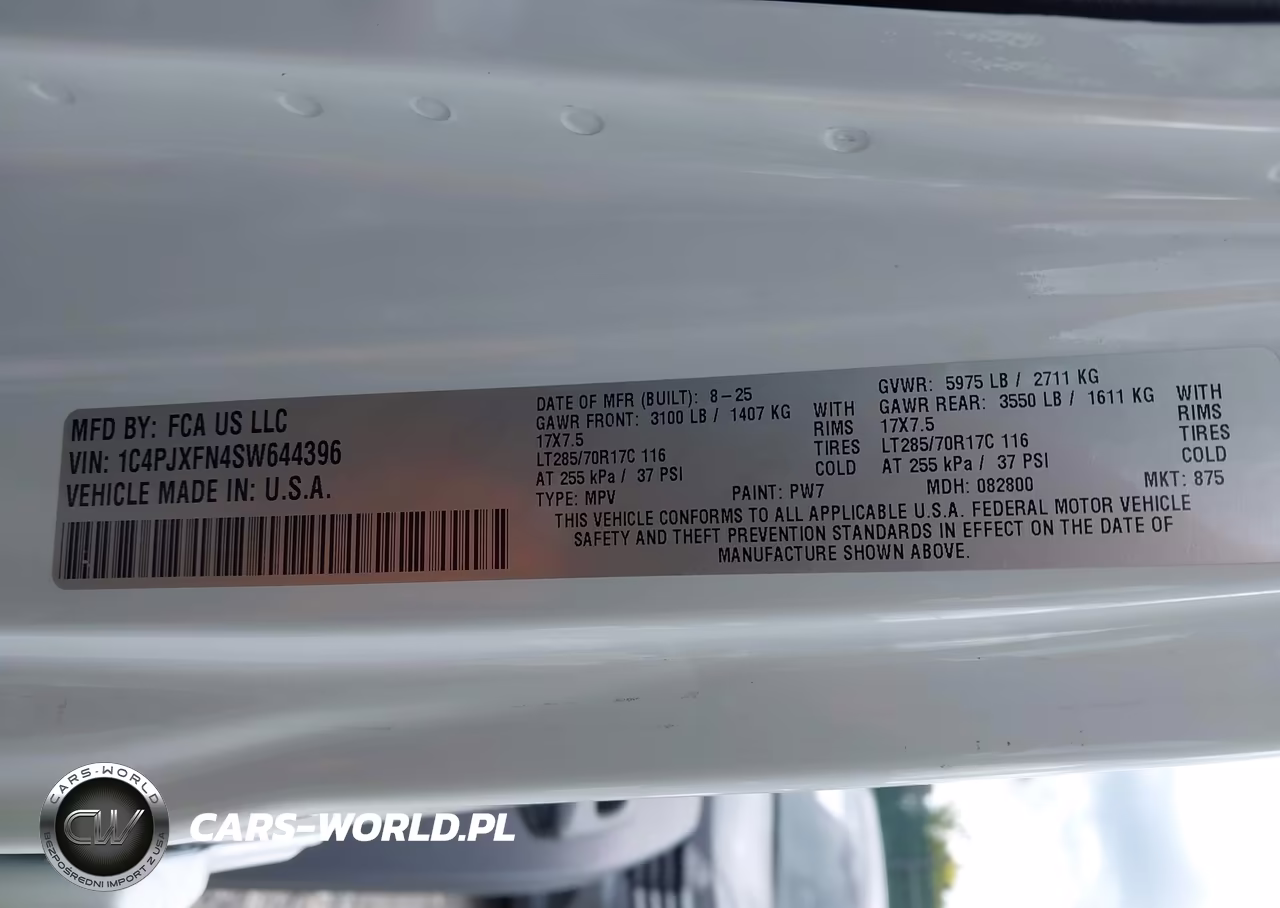 2025 Jeep Wrangler Rubicon VIN:1C4PJXFN4SW644396 - 9