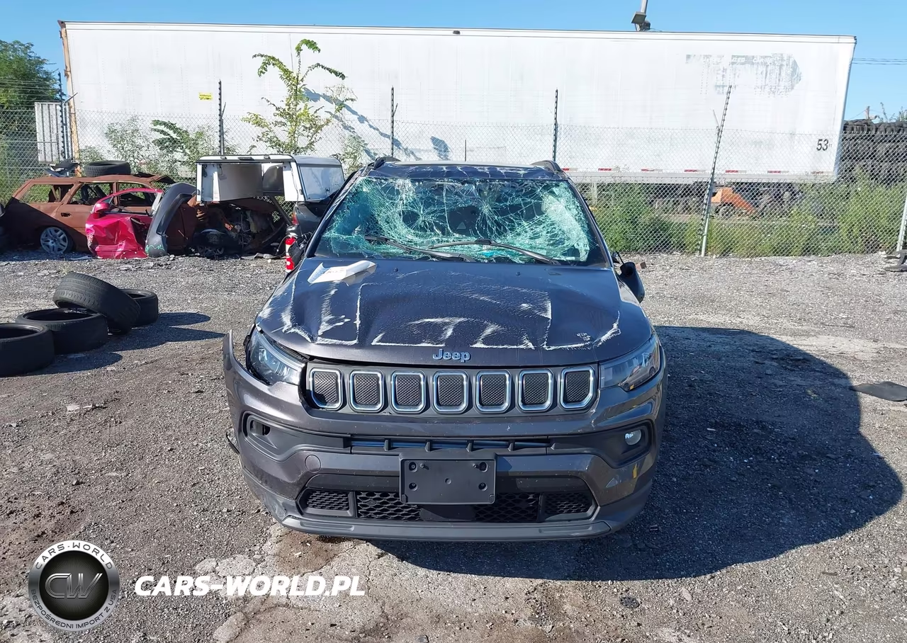 2022 Jeep Compass Latitude 4X4 VIN:3C4NJDBB8NT178757 - 12