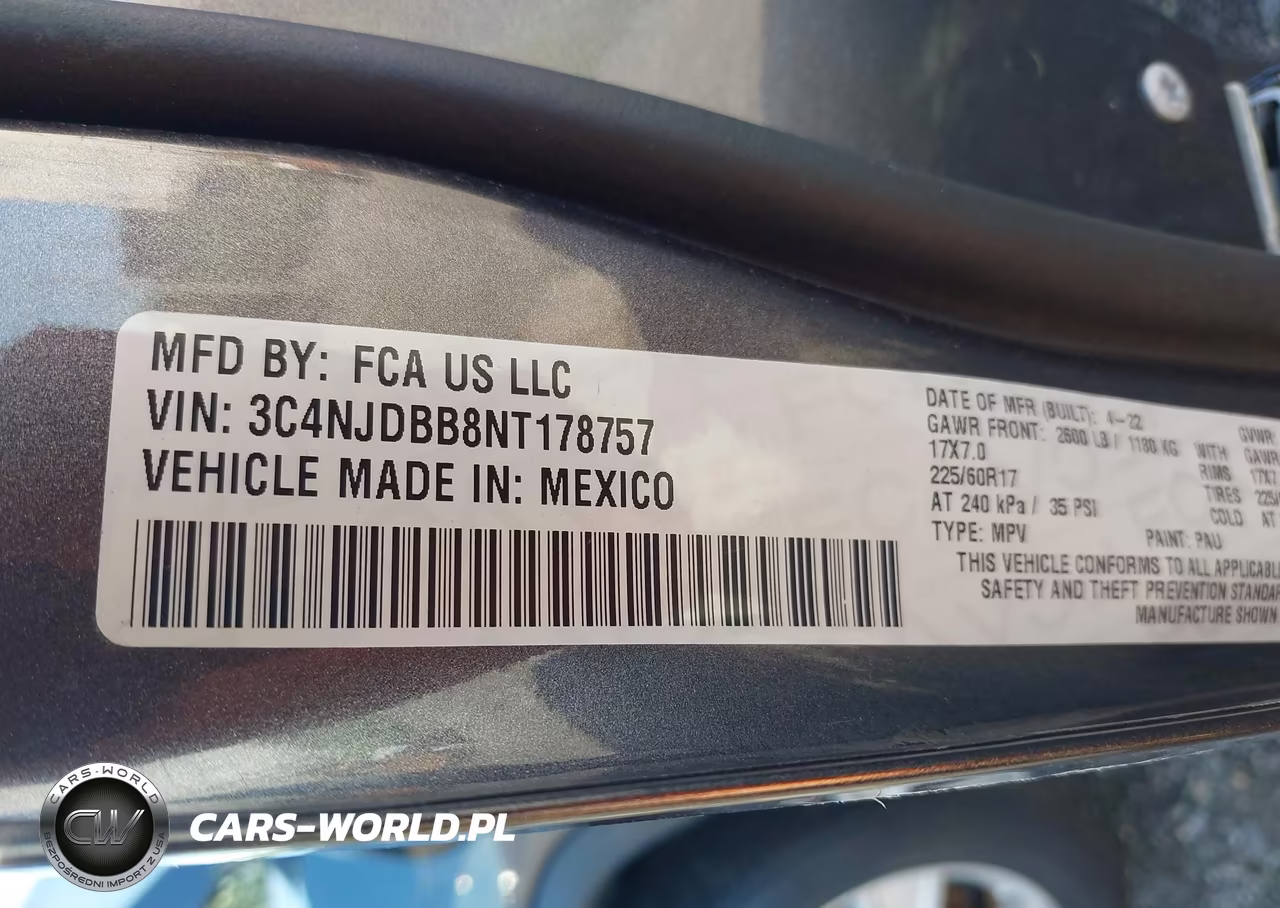 2022 Jeep Compass Latitude 4X4 VIN:3C4NJDBB8NT178757 - 9