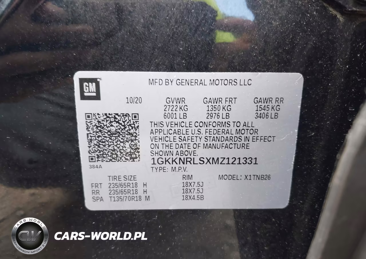 2021 GMC Acadia Awd Sle VIN:1GKKNRLSXMZ121331 - 9