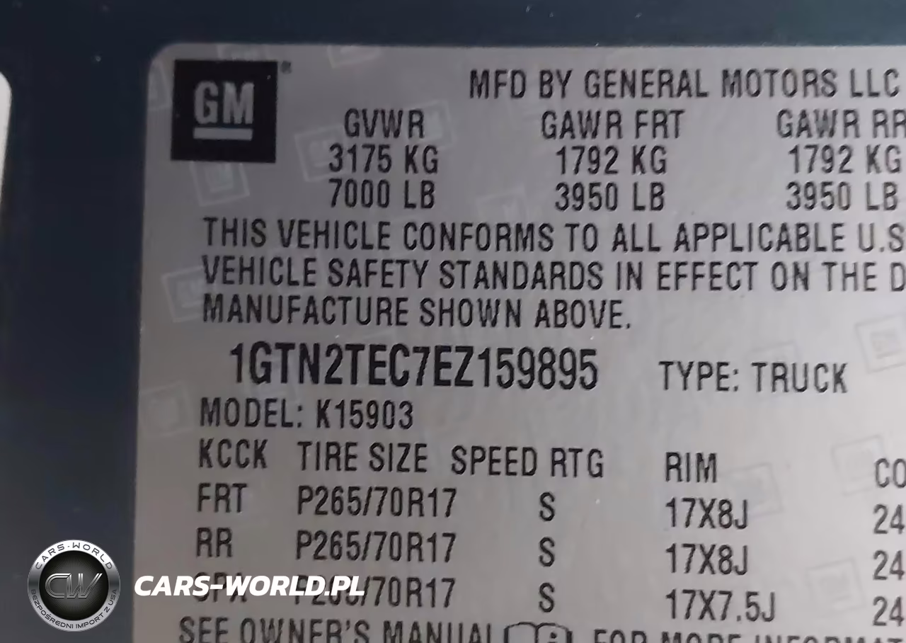 2014 GMC Sierra 1500 VIN:1GTN2TEC7EZ159895 - 9