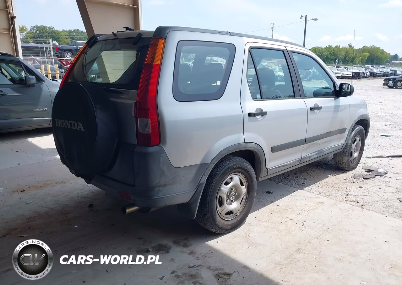 2004 Honda Cr-V Lx VIN:SHSRD684X4U206593 - 4