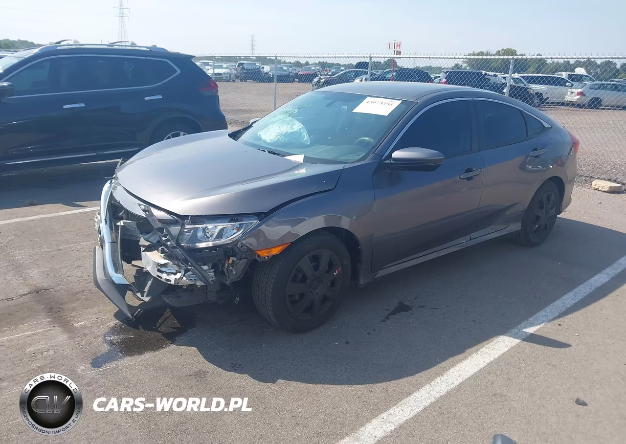 2016 Honda Civic Lx VIN:19XFC2F56GE009349 - 2