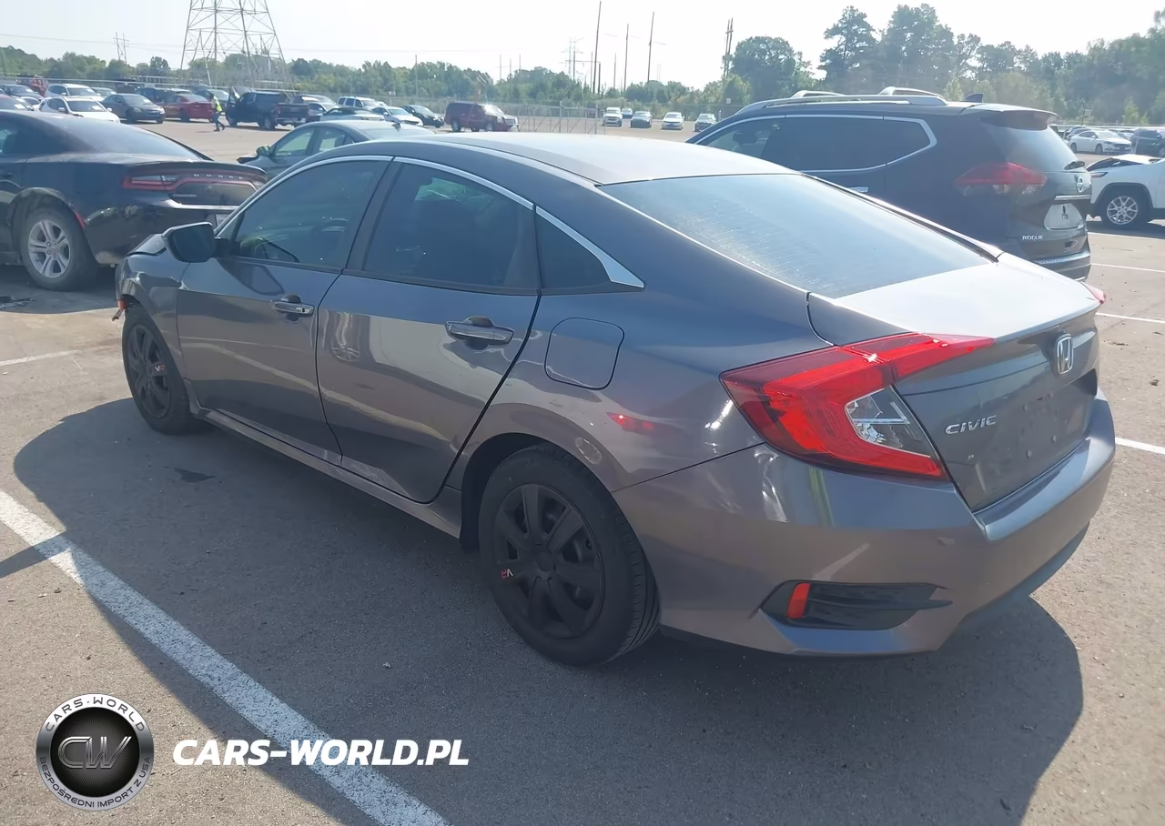 2016 Honda Civic Lx VIN:19XFC2F56GE009349 - 3