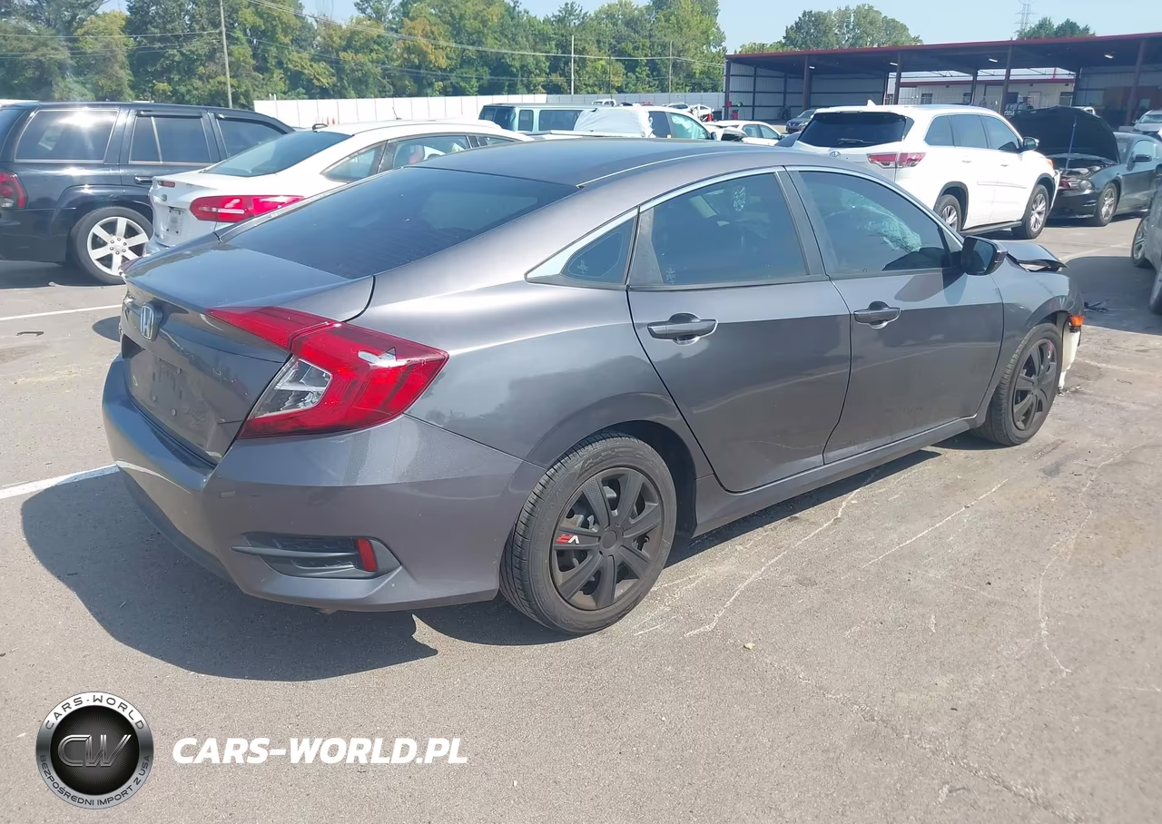 2016 Honda Civic Lx VIN:19XFC2F56GE009349 - 4