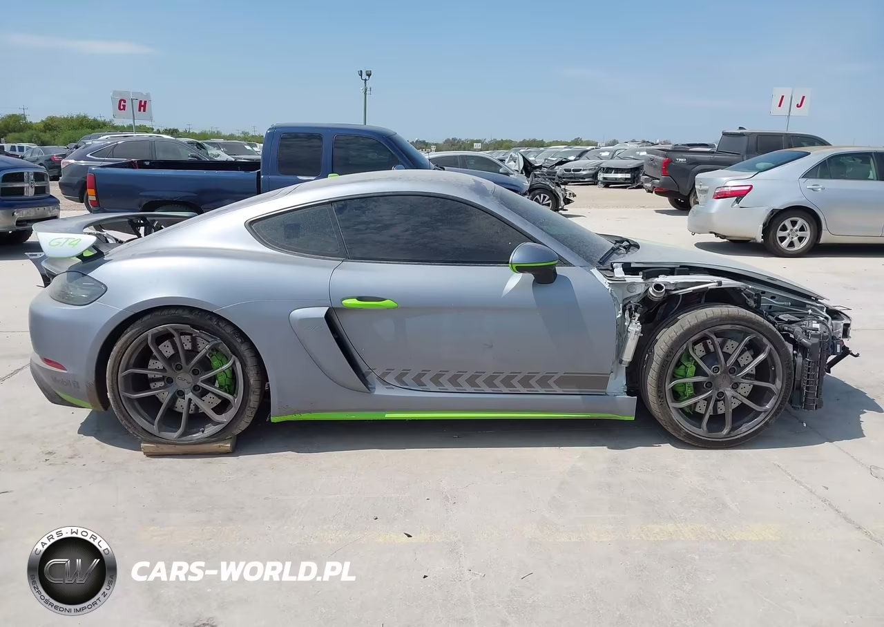 2021 Porsche 718 Cayman Gt4 VIN:WP0AC2A89MK289336 - 14