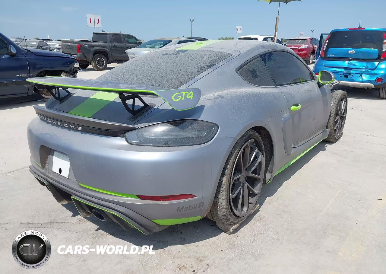 2021 Porsche 718 Cayman Gt4 VIN:WP0AC2A89MK289336 - 4