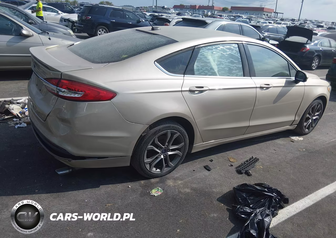 2017 Ford Fusion S VIN:3FA6P0G79HR333520 - 4