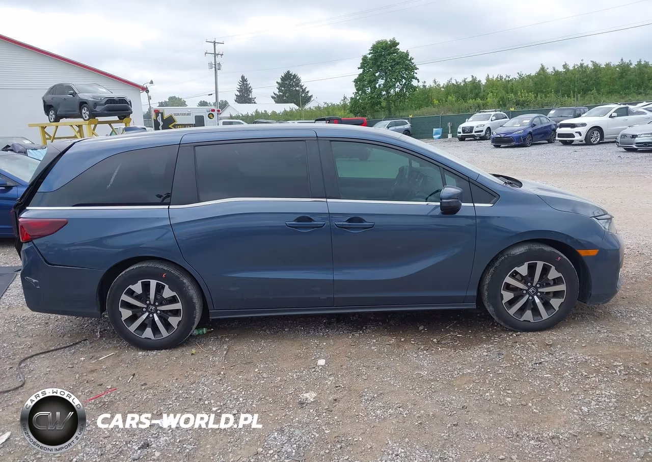 2025 Honda Odyssey Exl VIN:5FNRL6H62SB054009 - 13