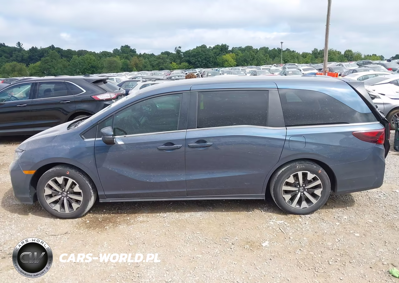 2025 Honda Odyssey Exl VIN:5FNRL6H62SB054009 - 14