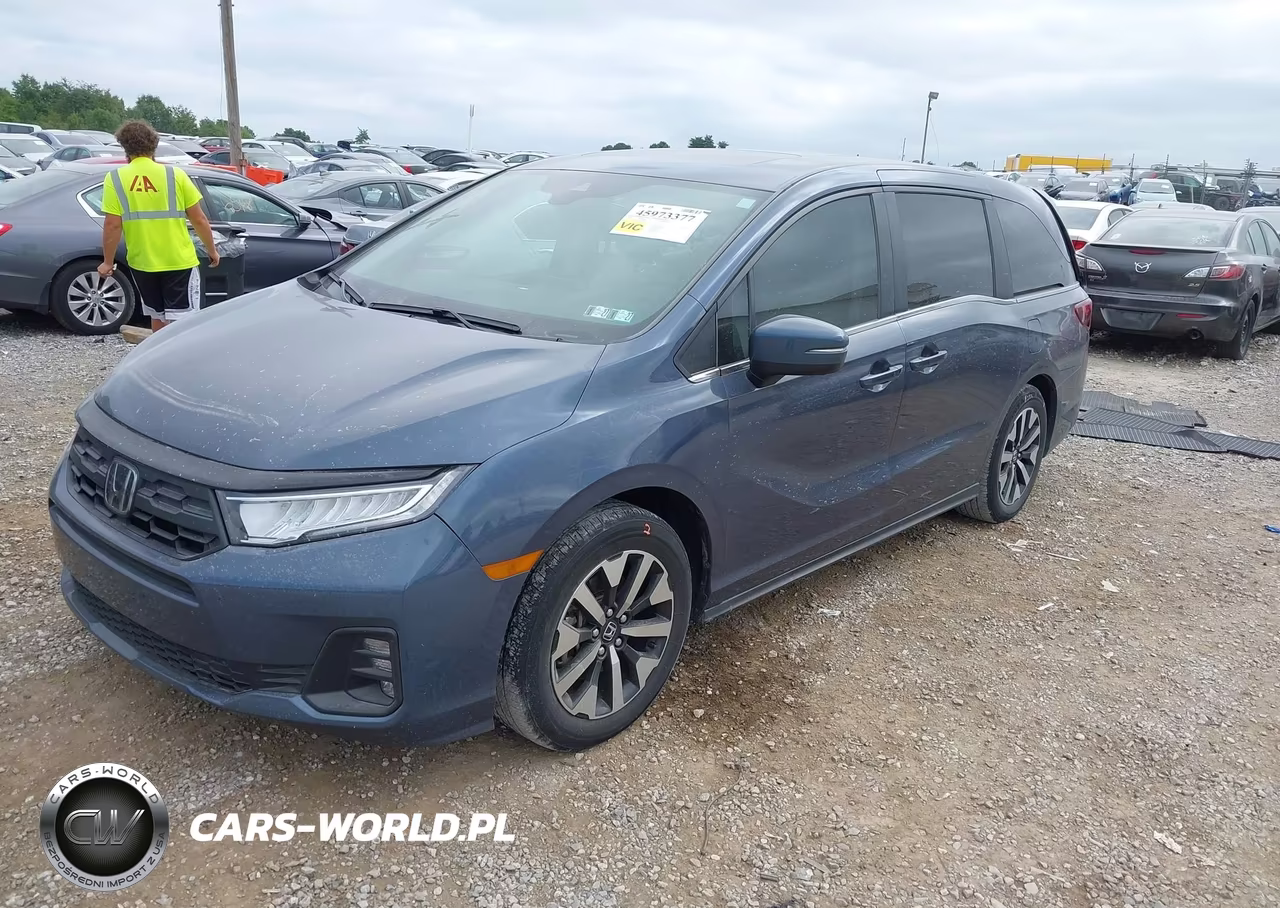 2025 Honda Odyssey Exl VIN:5FNRL6H62SB054009 - 2