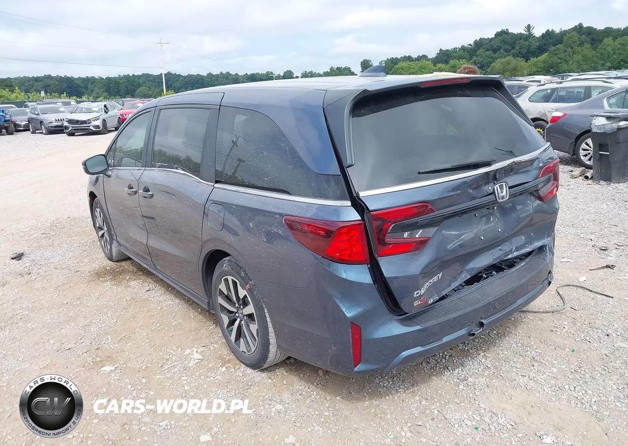 2025 Honda Odyssey Exl VIN:5FNRL6H62SB054009 - 3