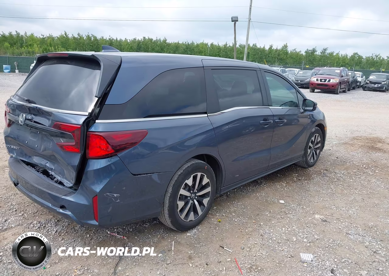 2025 Honda Odyssey Exl VIN:5FNRL6H62SB054009 - 4
