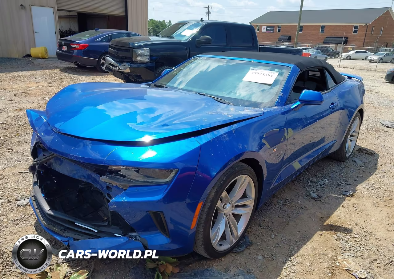 2017 Chevrolet Camaro 2Lt VIN:1G1FD3DX8H0114176 - 2