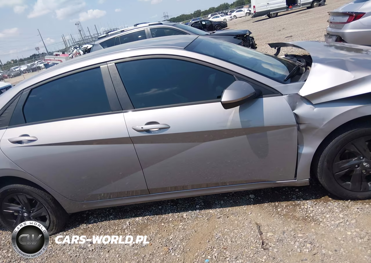 2023 Hyundai Elantra Hybrid Blue VIN:KMHLM4AJ5PU088980 - 14