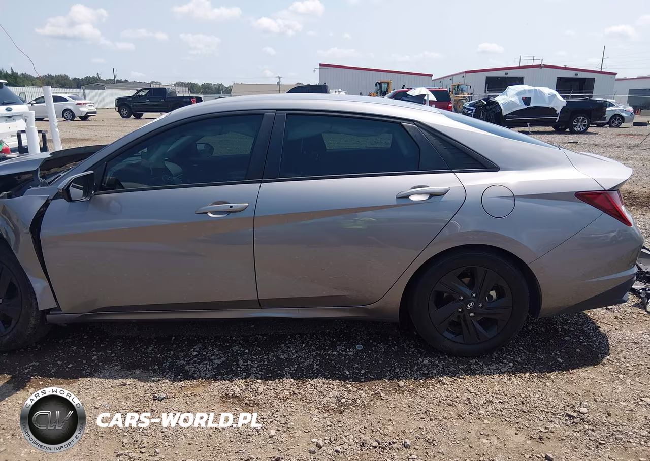 2023 Hyundai Elantra Hybrid Blue VIN:KMHLM4AJ5PU088980 - 15