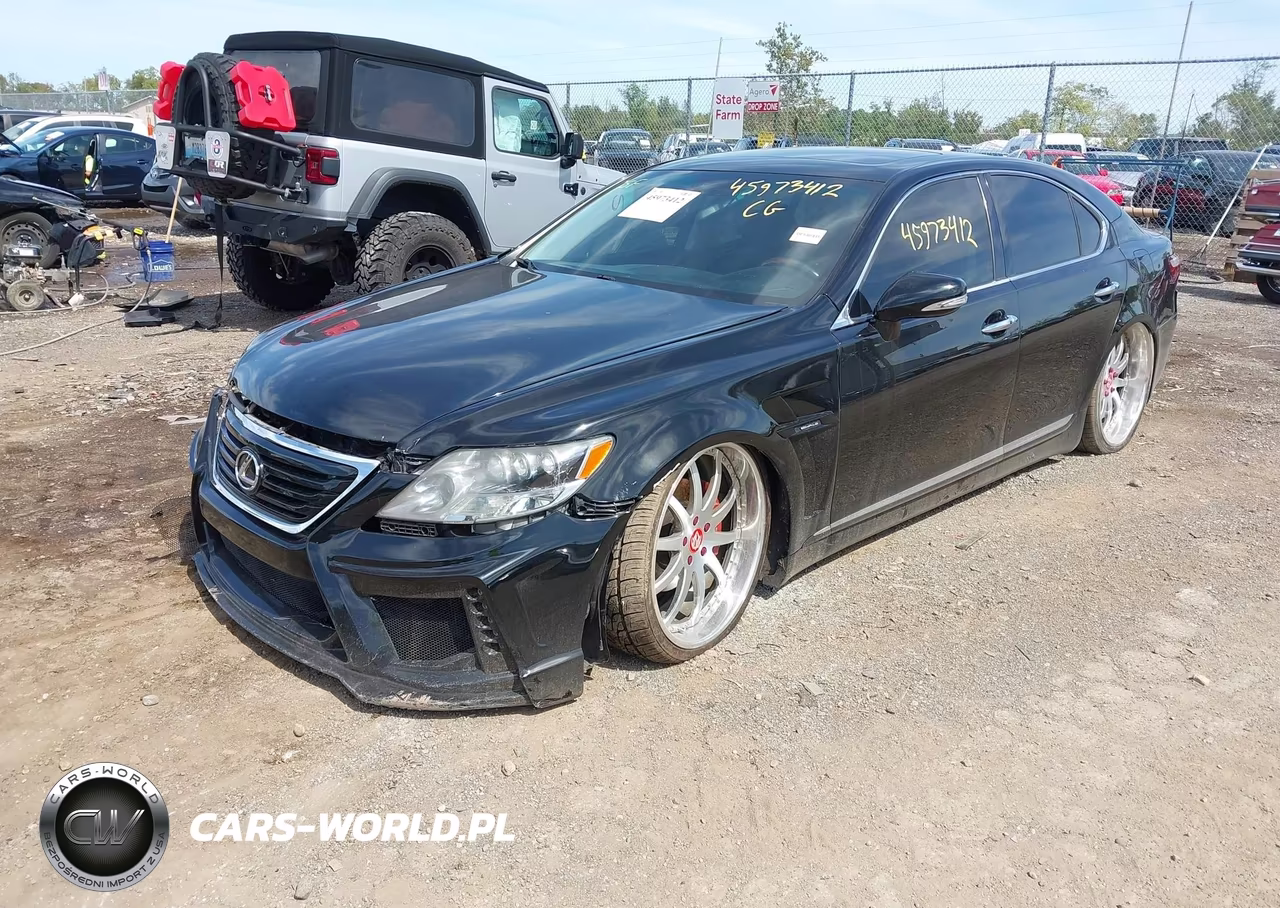 2008 Lexus Ls 460 VIN:JTHBL46FX85076535 - 2