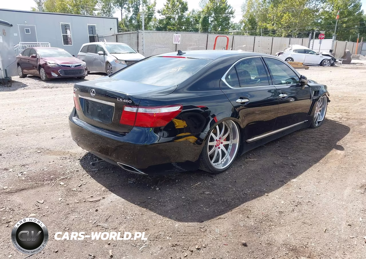 2008 Lexus Ls 460 VIN:JTHBL46FX85076535 - 4