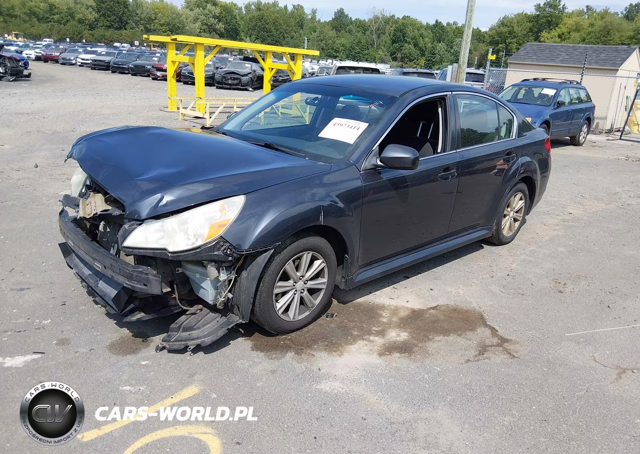 2011 Subaru Legacy 2.5I Premium VIN:4S3BMBB66B3225387 - 2