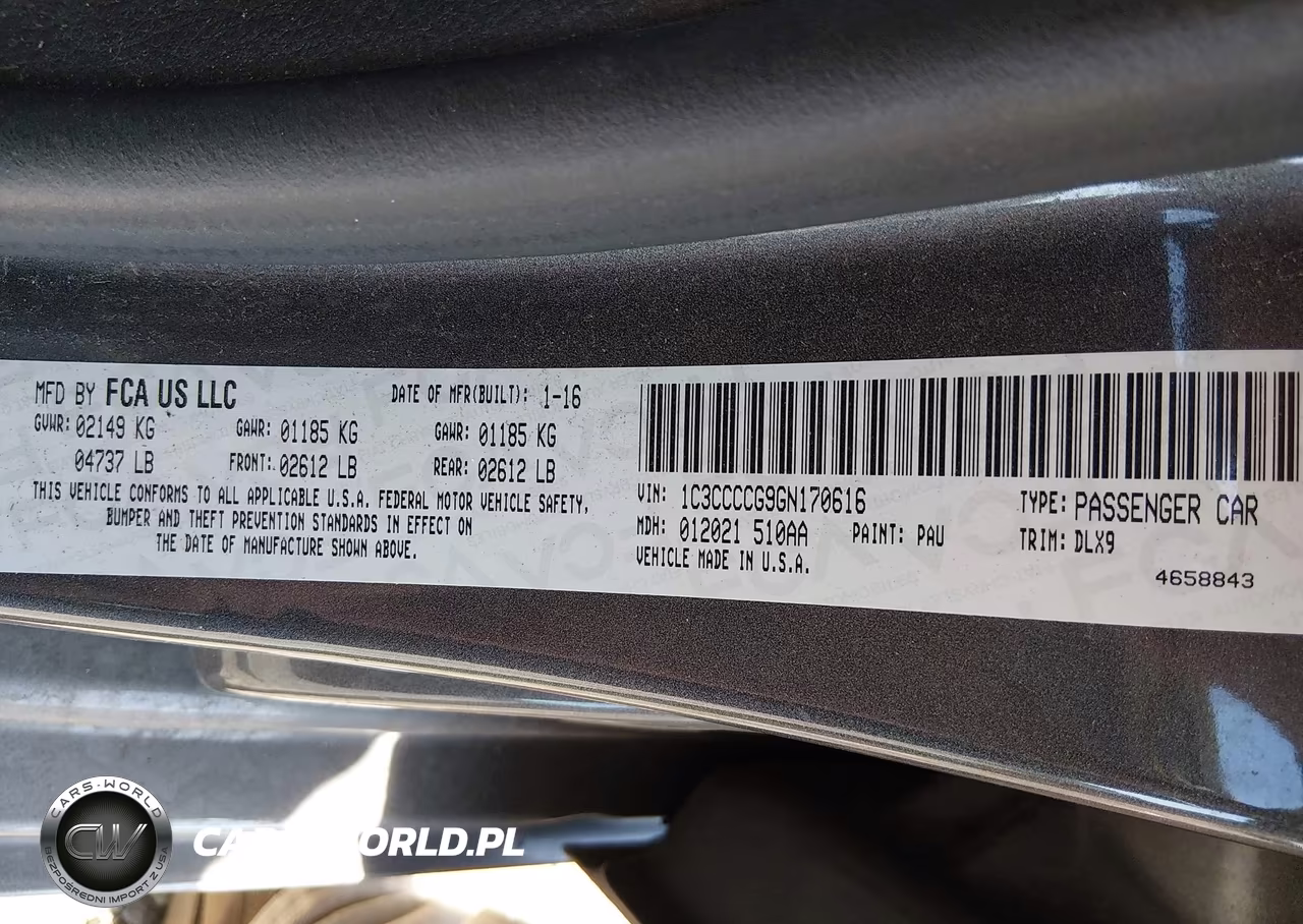 2016 Chrysler 200 C Platinum VIN:1C3CCCCG9GN170616 - 9
