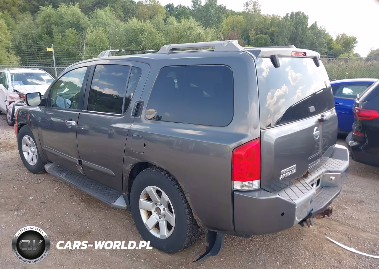 2004 Nissan Pathfinder Armada Le VIN:5N1AA08A84N733920 - 3