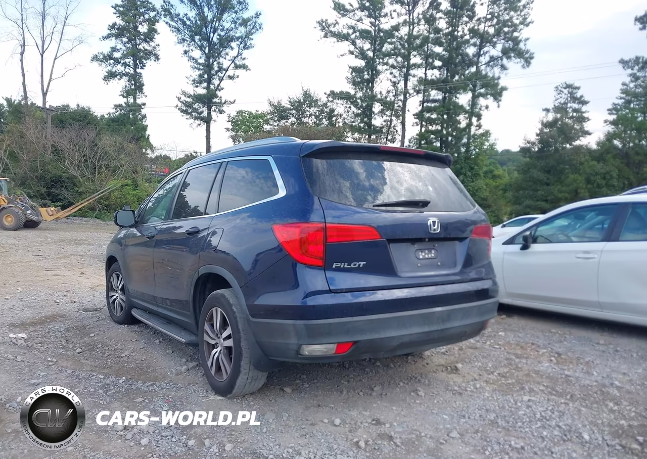 2016 Honda Pilot Ex-L VIN:5FNYF5H67GB011483 - 3