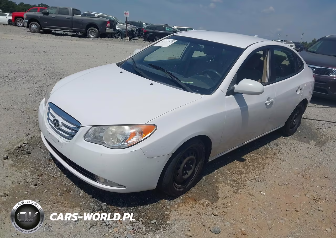 2010 Hyundai Elantra Gls VIN:KMHDU4AD4AU198196 - 2